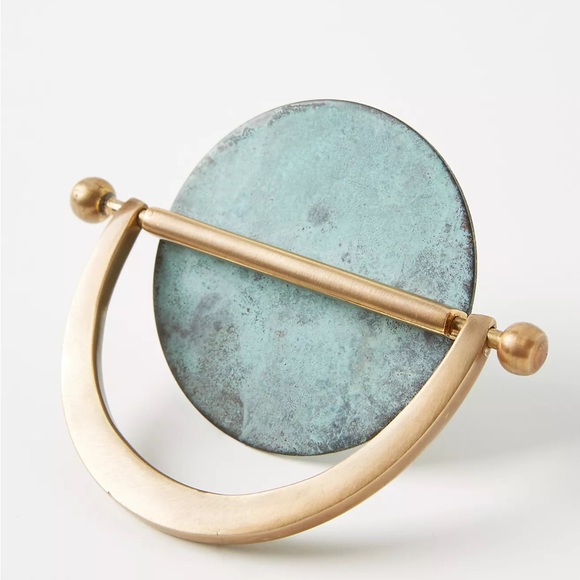 Anthropologie ISOKE KNOB Style No. 48949648 BRONZE Teal